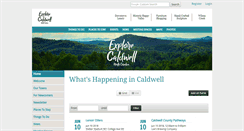 Desktop Screenshot of explorecaldwell.com